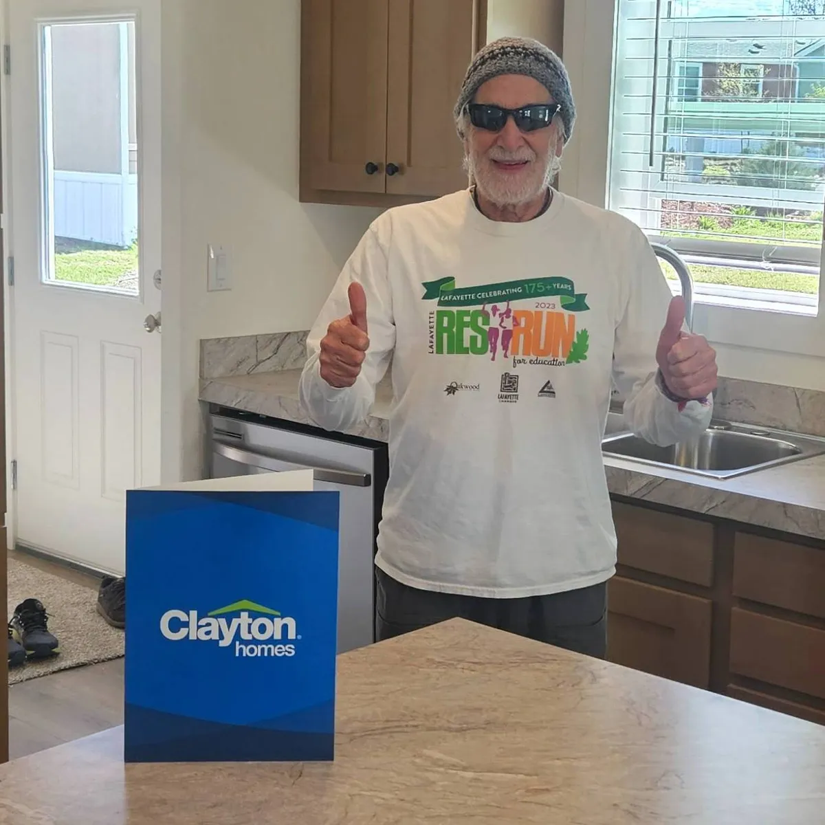 Gregory T. welcome home image