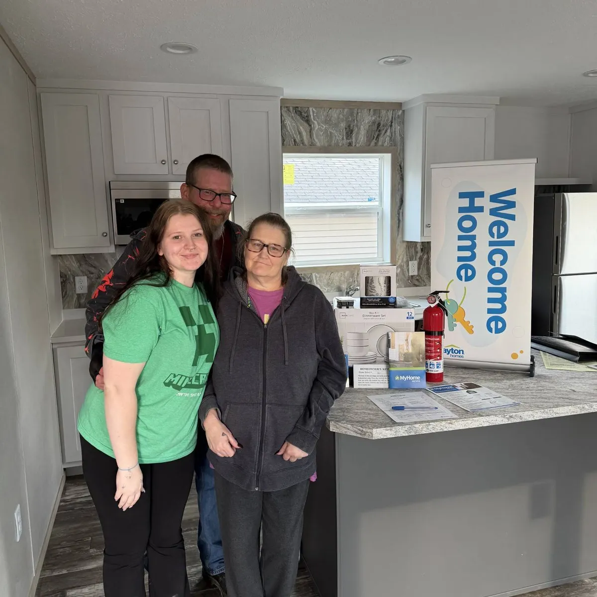 ERICK B. welcome home image