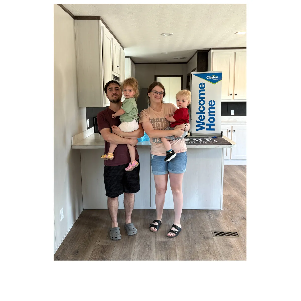 JOSHUA W. welcome home image