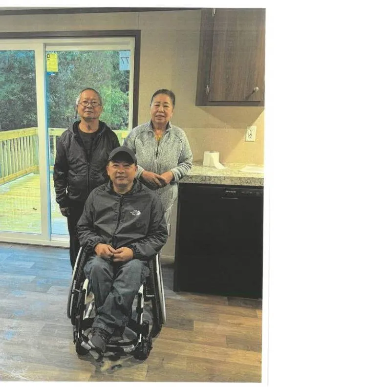 Long H. welcome home image