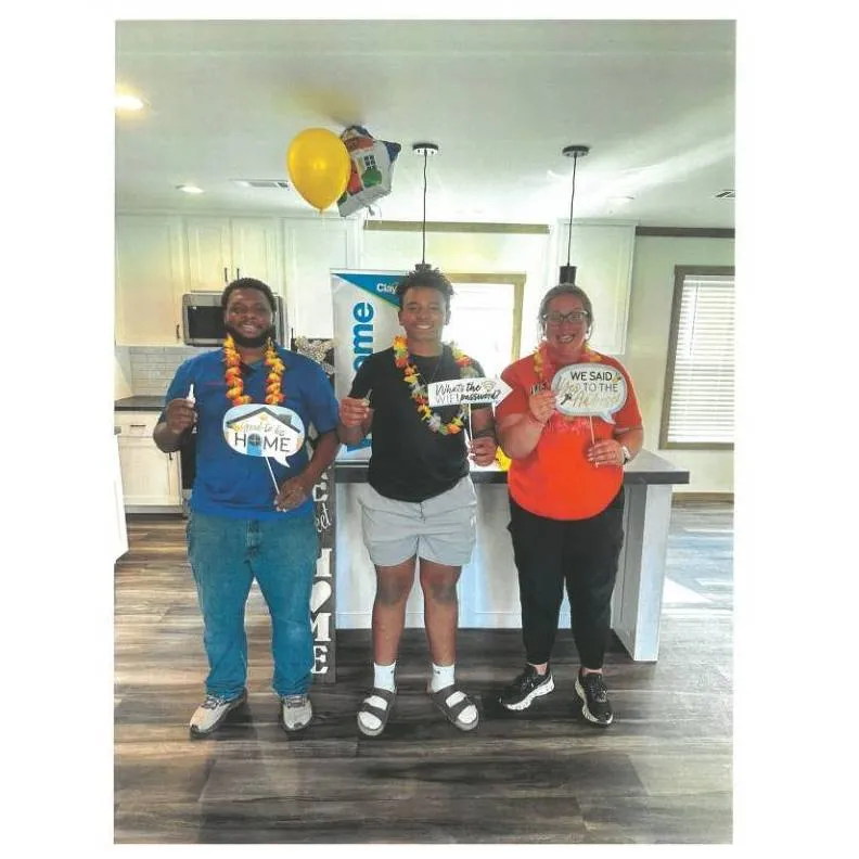 GEORGINA AND RICHARD L. welcome home image