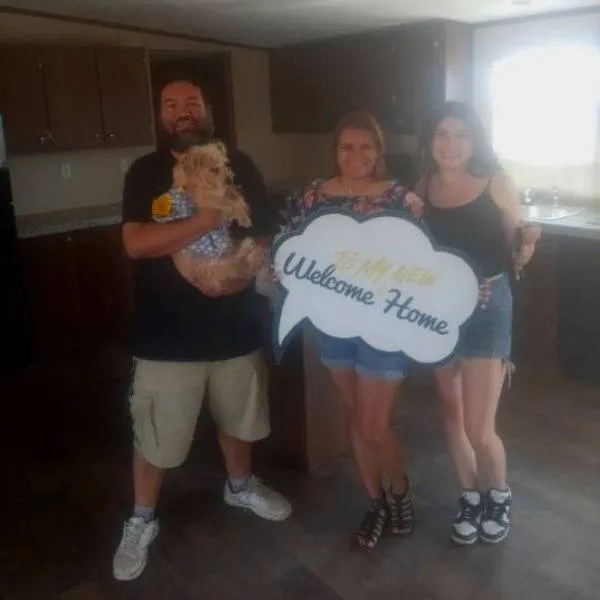 LUIS V. welcome home image