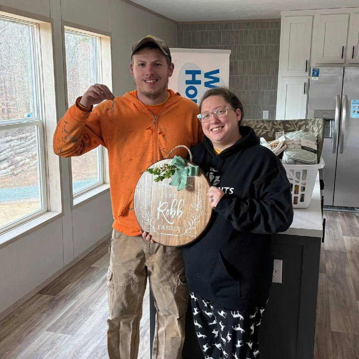 JUSTIN R. welcome home image