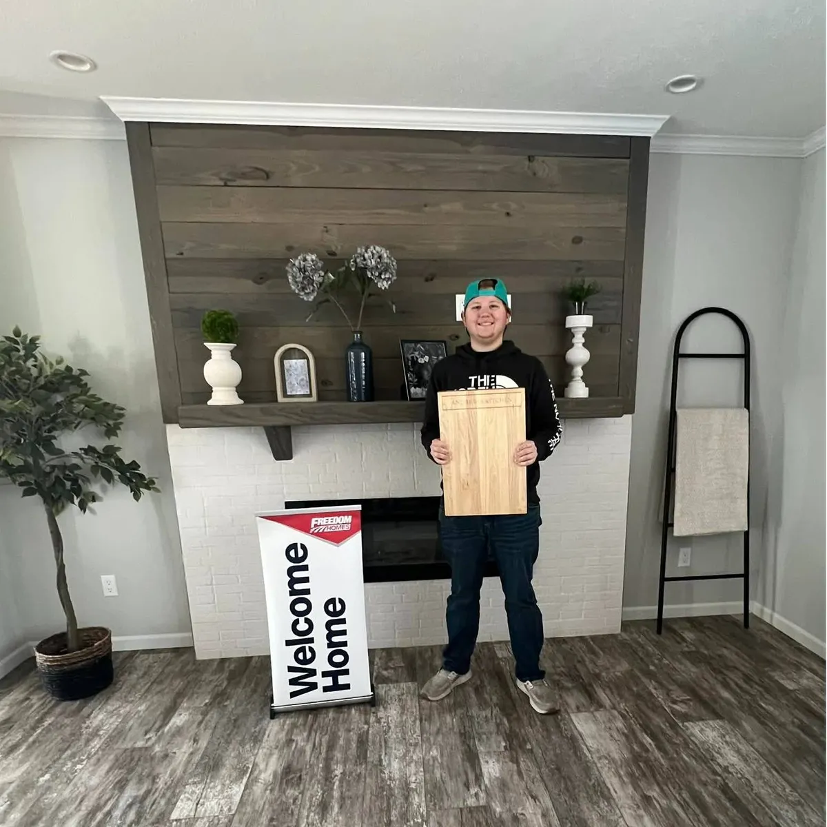 ANDREW L. welcome home image