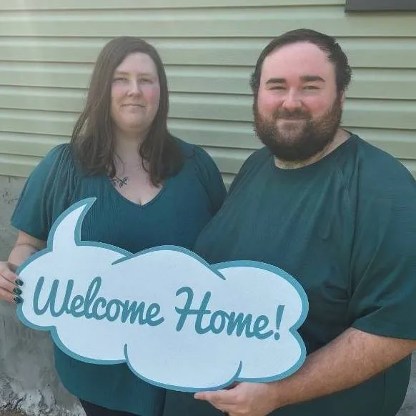 Aeric D. welcome home image