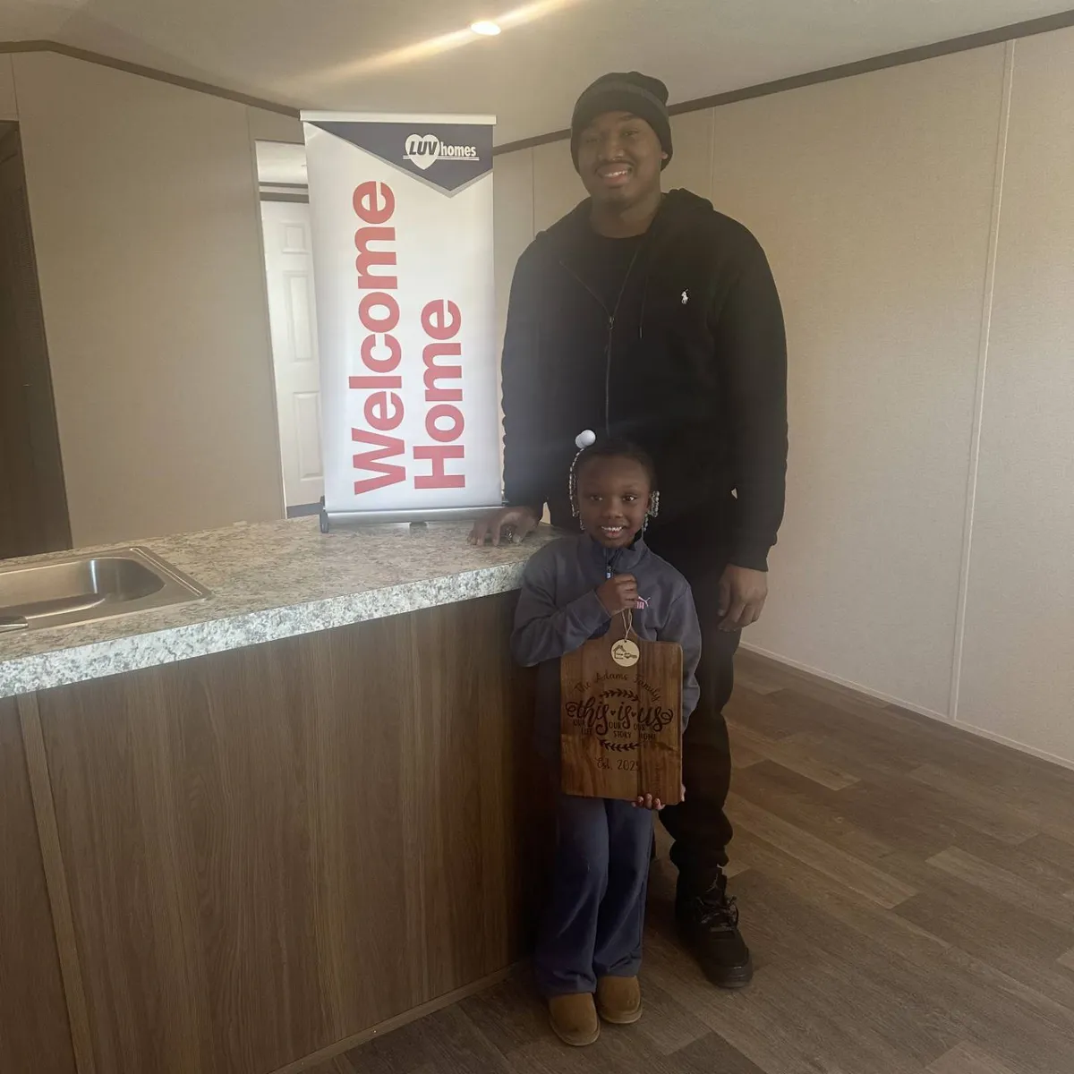 JA DARRIUS A. welcome home image