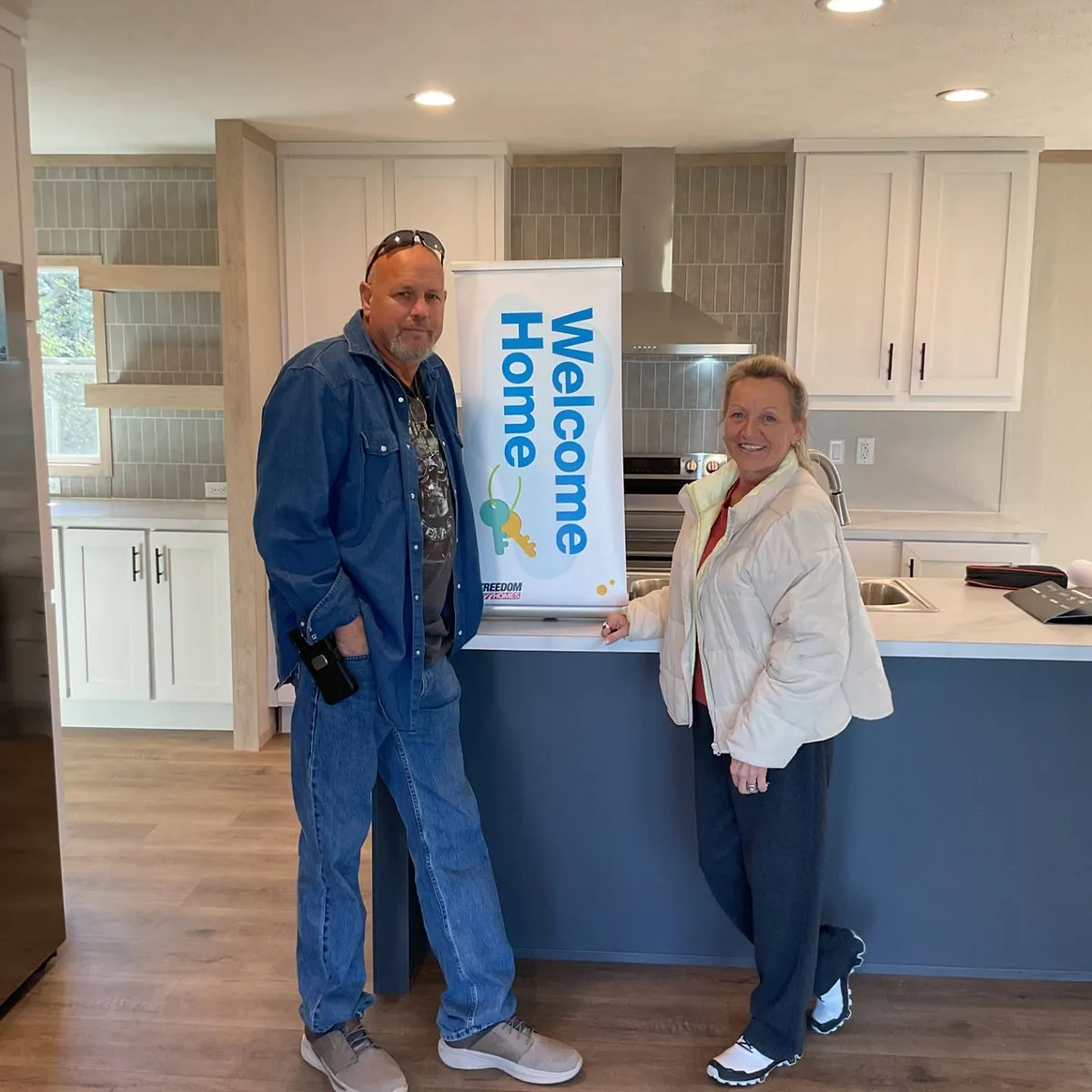 BRUCE M. welcome home image