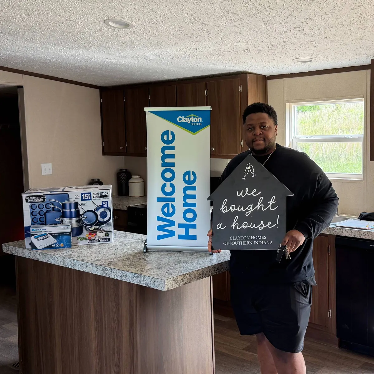 TEVIN D. welcome home image