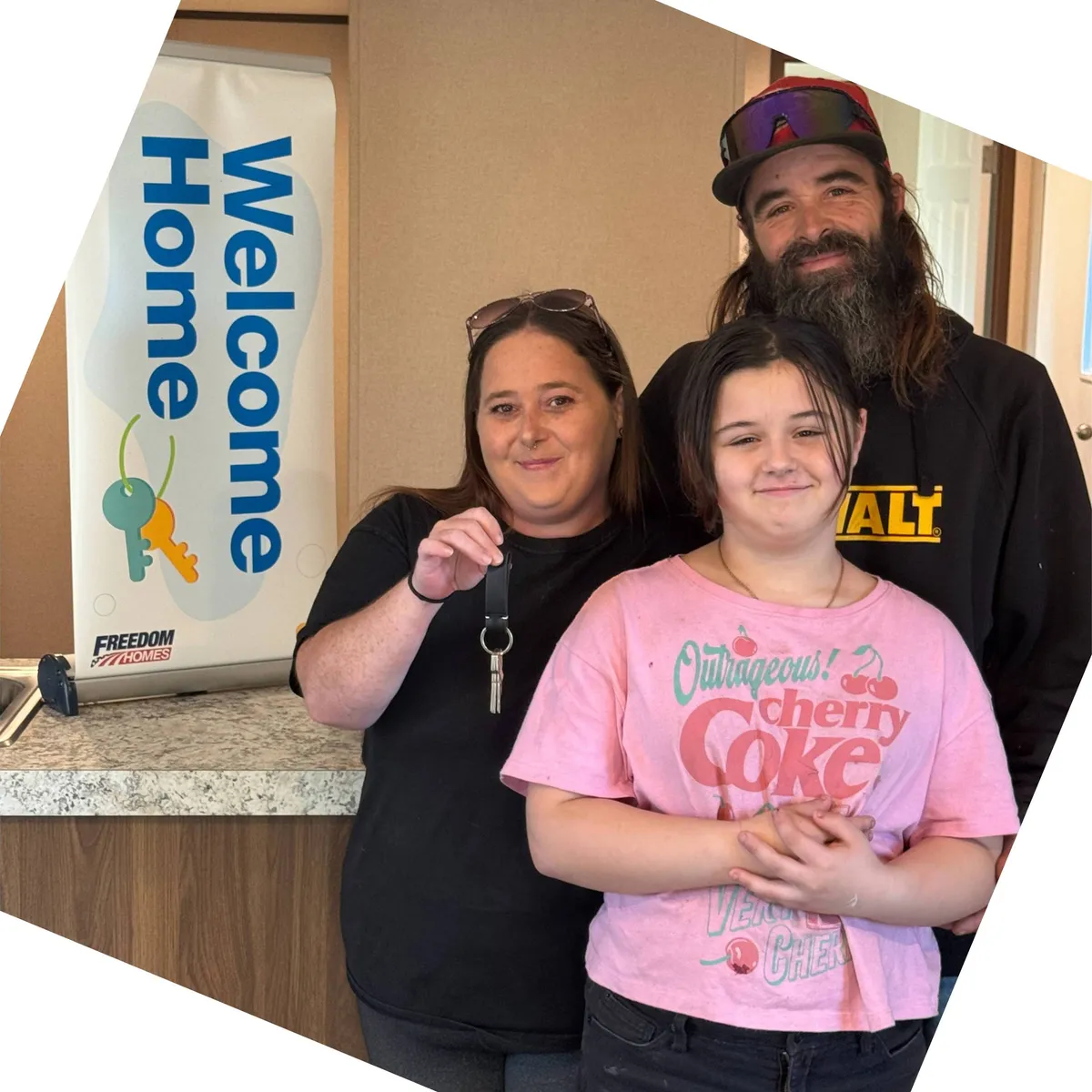 DAVID R. welcome home image