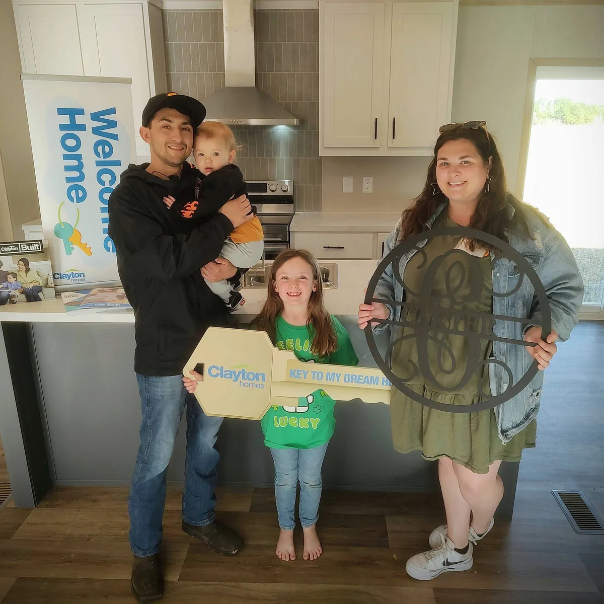 Zachary C. welcome home image