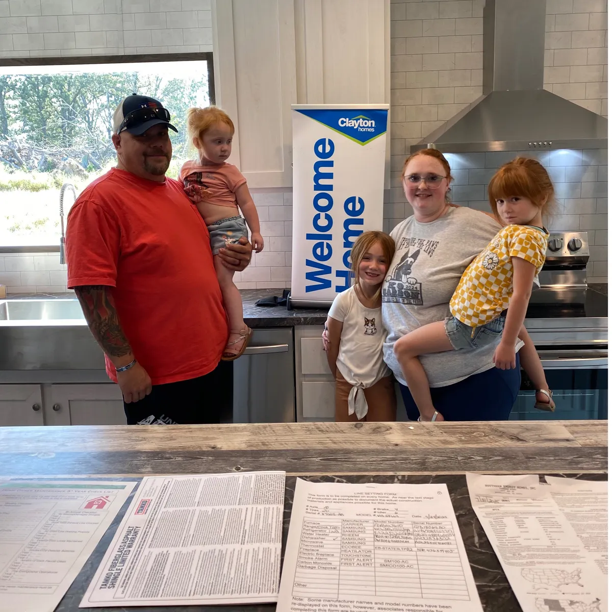 REBECCA B. welcome home image