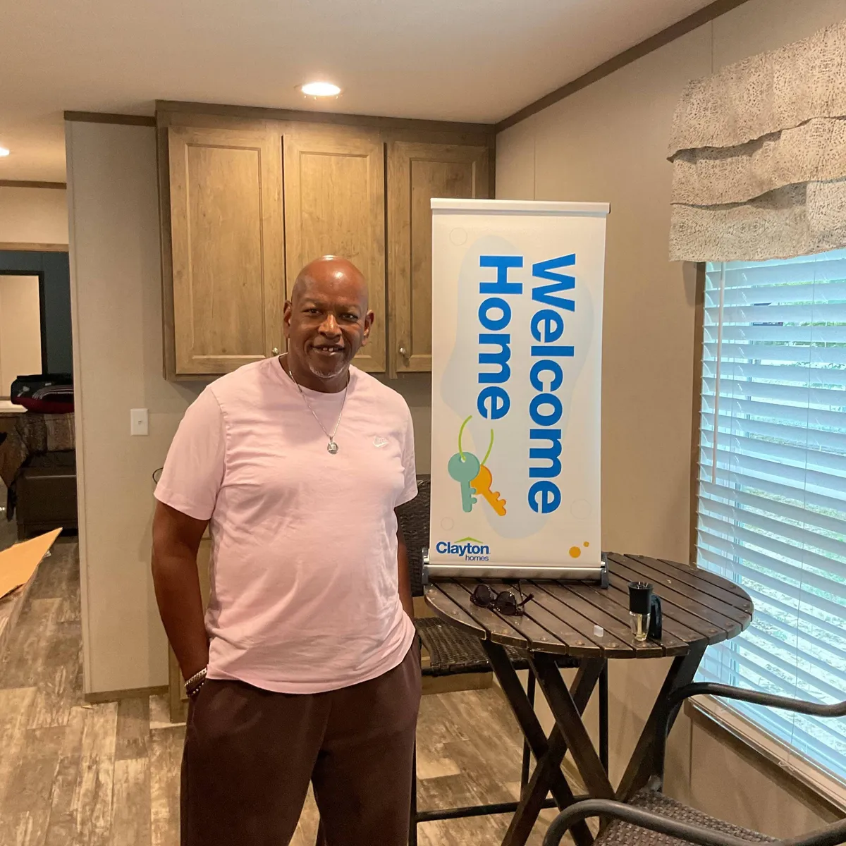 HERMAN M. welcome home image
