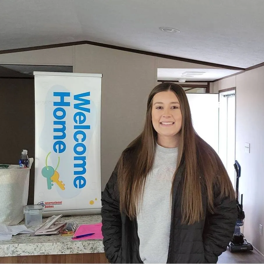 ALEXIS M. welcome home image