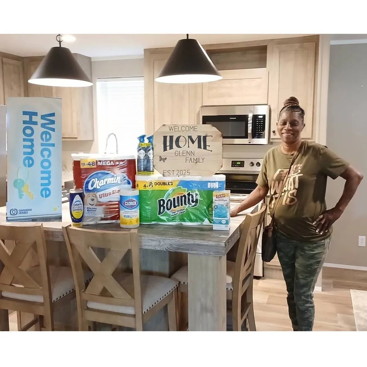 LINDA G. welcome home image