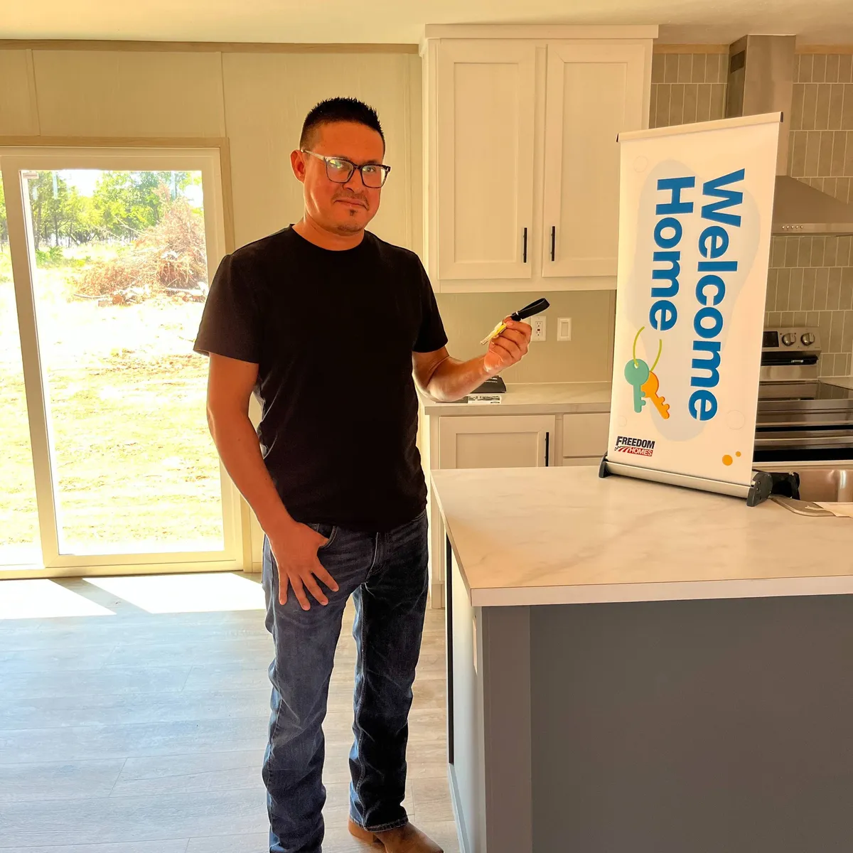 Moises V. welcome home image
