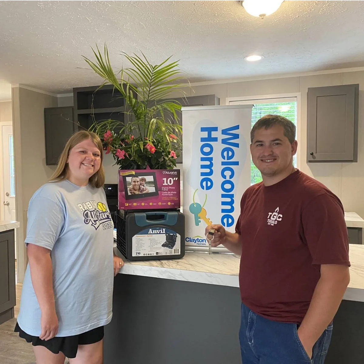 JOHN B. welcome home image