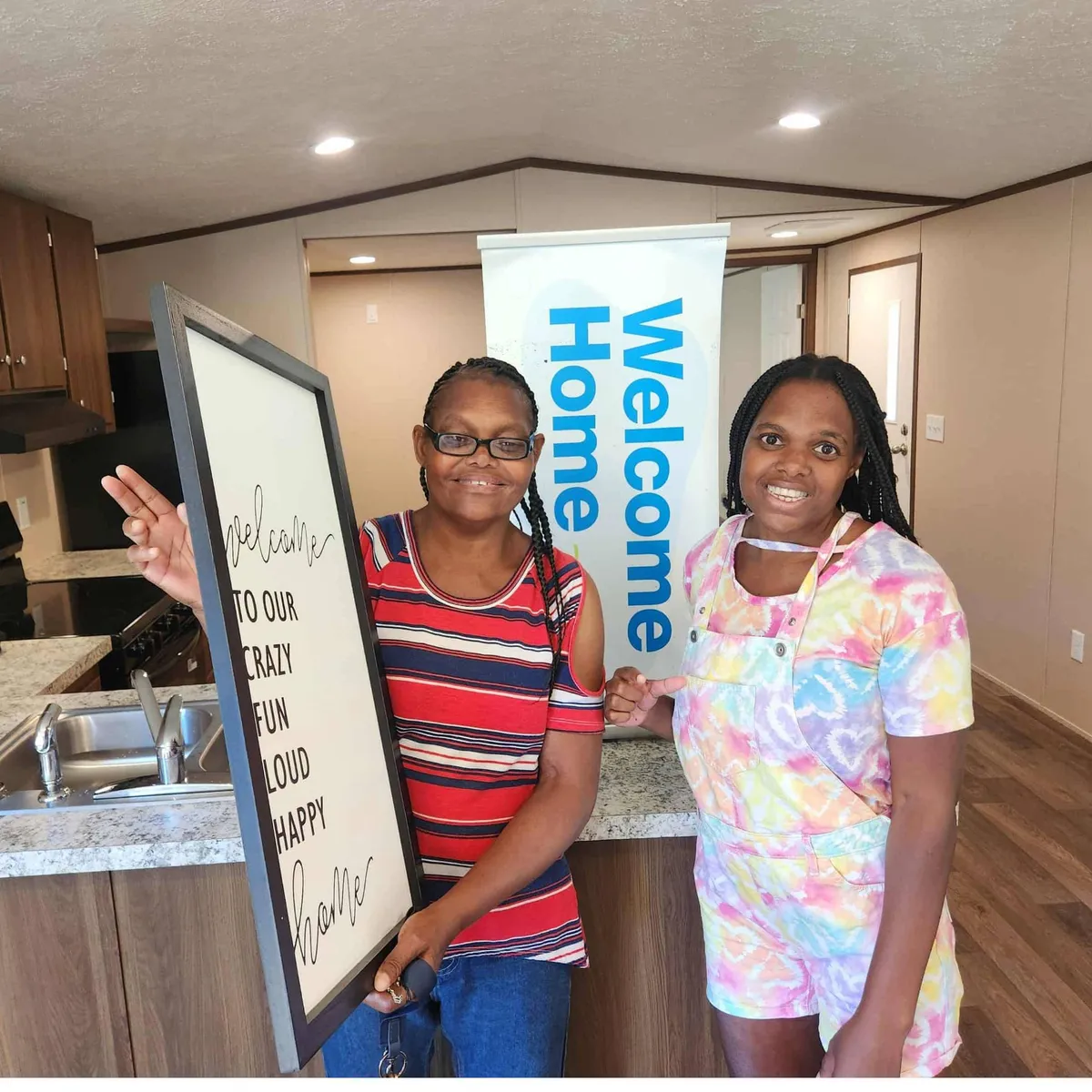 YOLANDA B. welcome home image