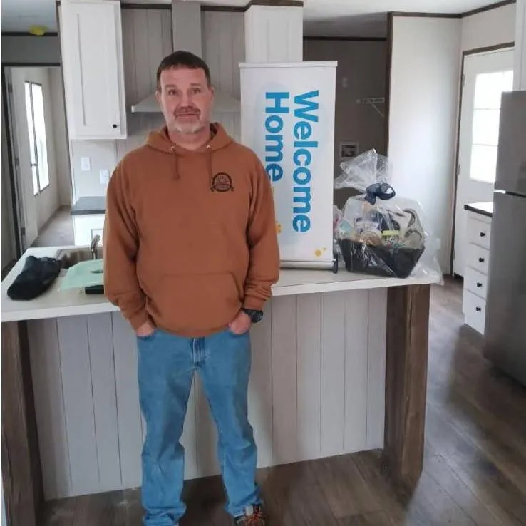 Curtis B. welcome home image