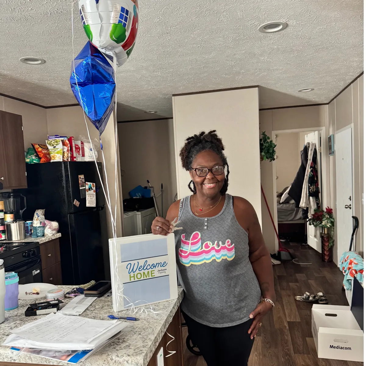 MIA J. welcome home image