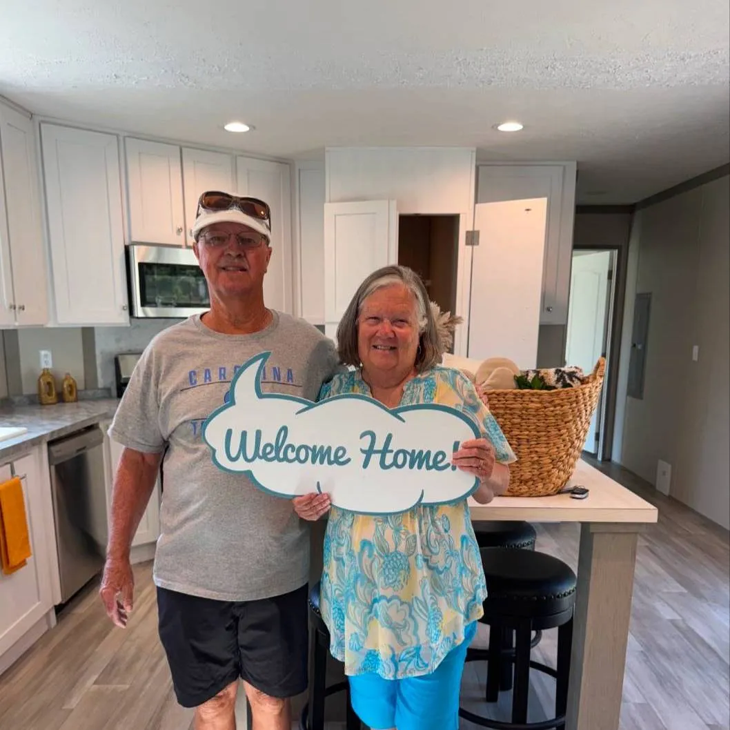 JERRY L. welcome home image