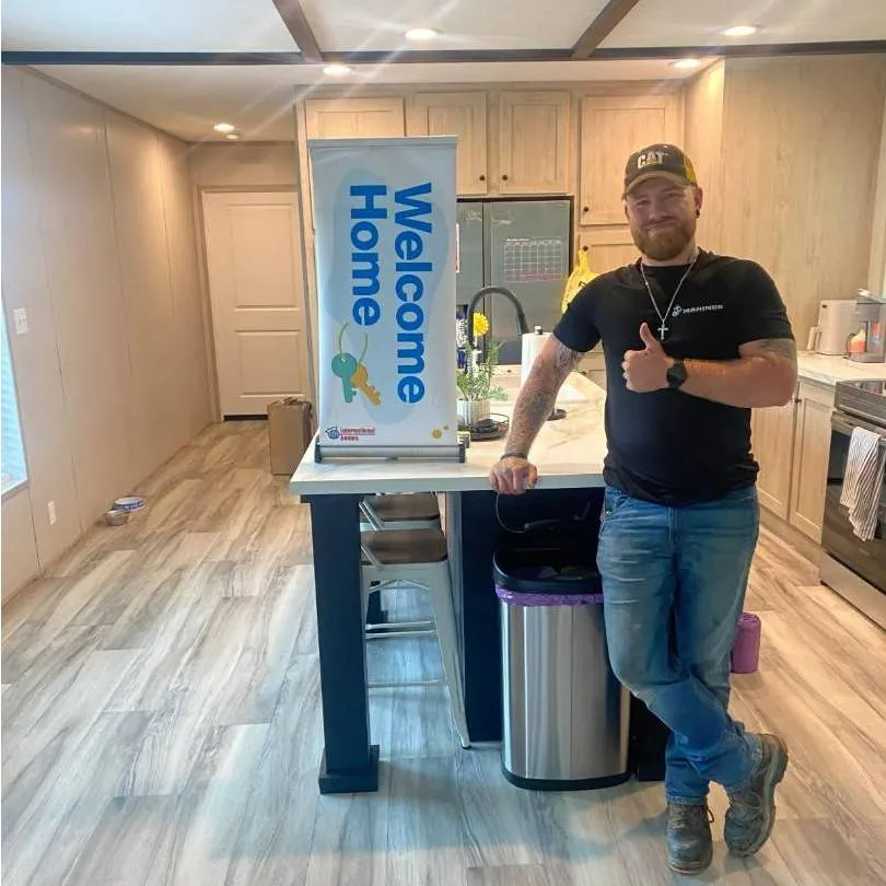 CHRISTOPHER B. welcome home image