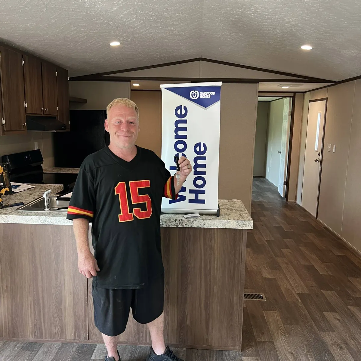 Melvin S. welcome home image
