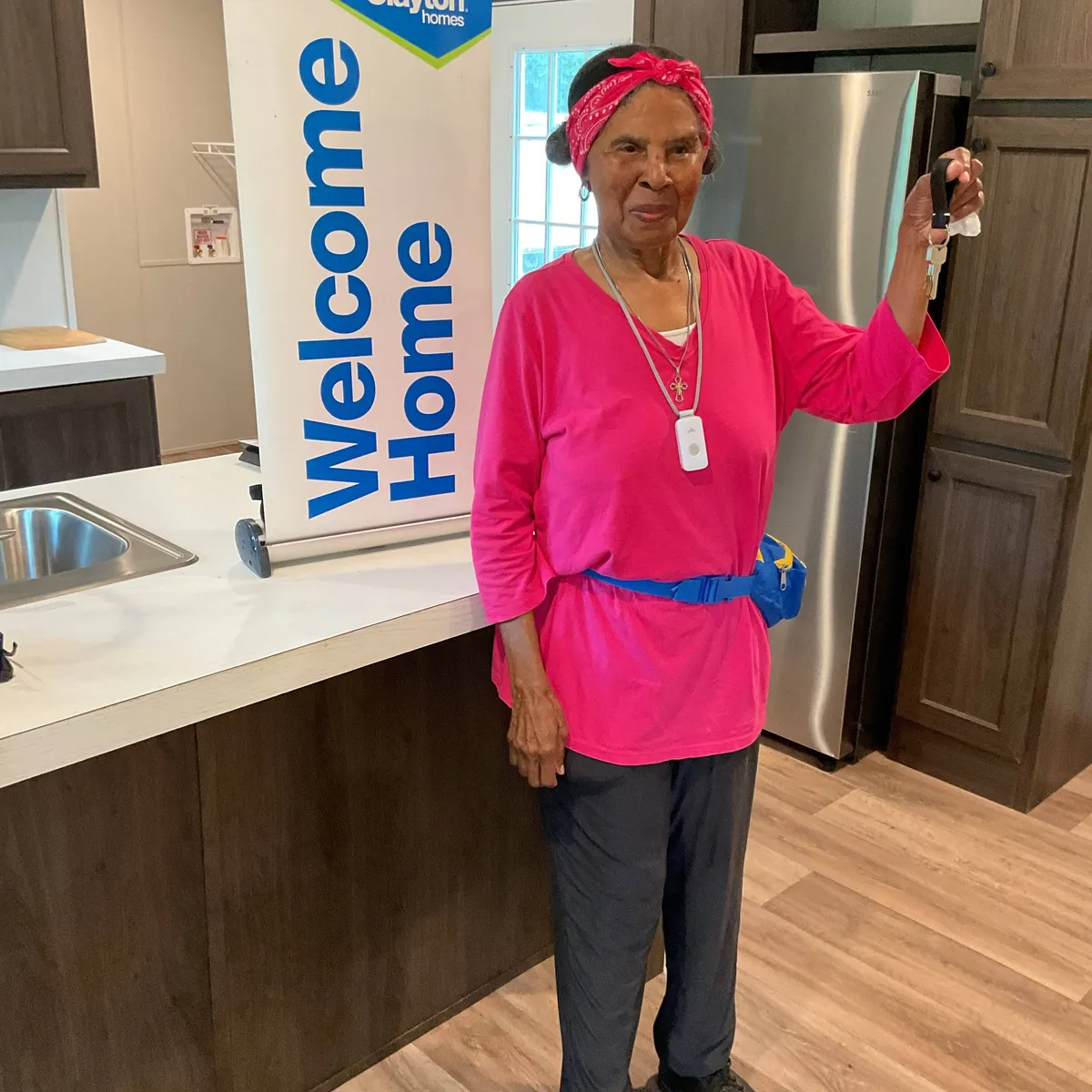 Esther S. welcome home image