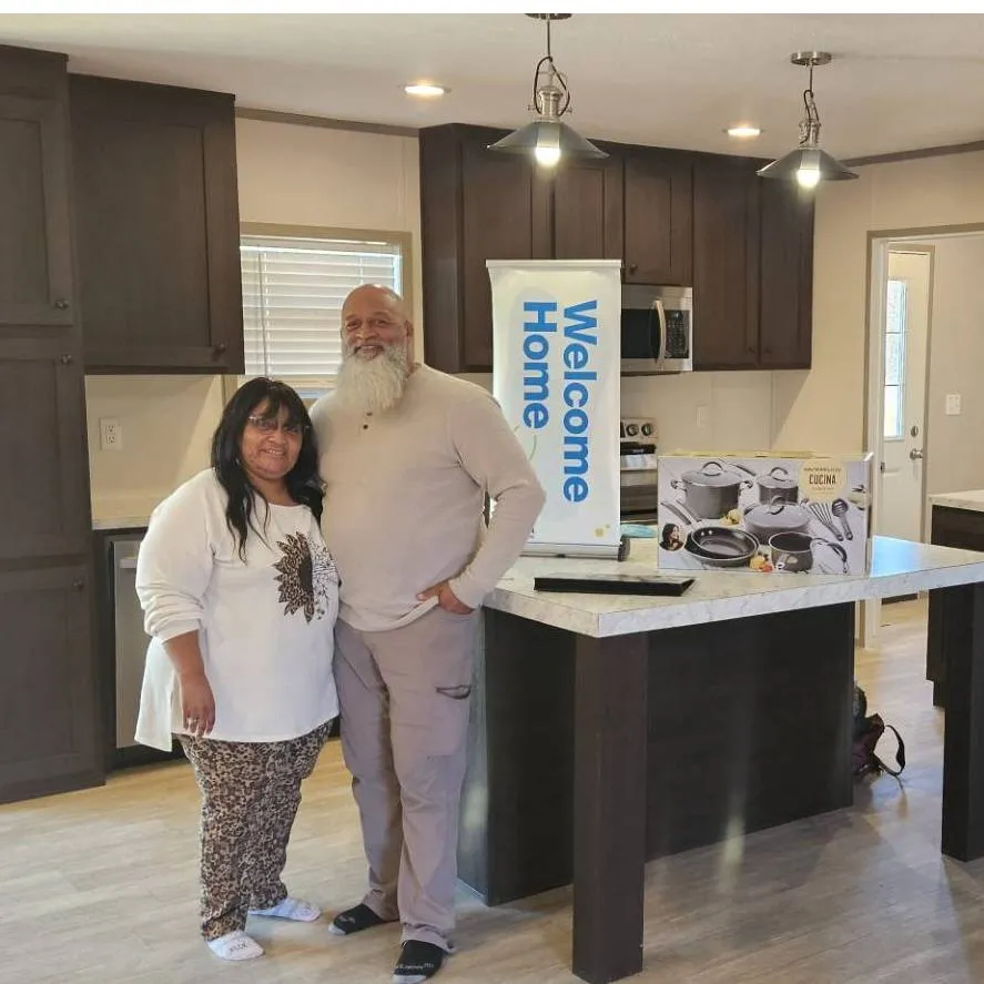 Reginald J. welcome home image