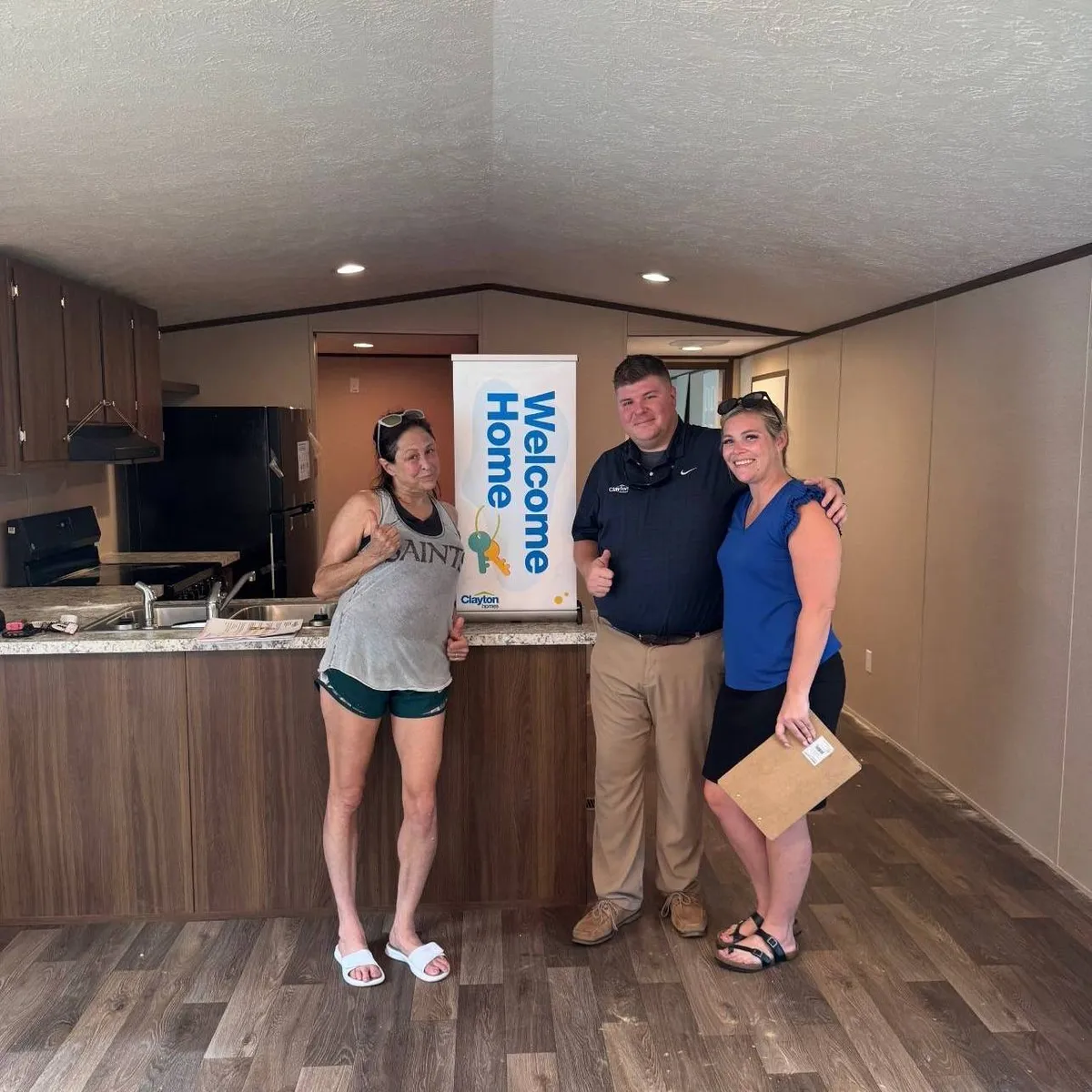 CHRISTINE T. welcome home image