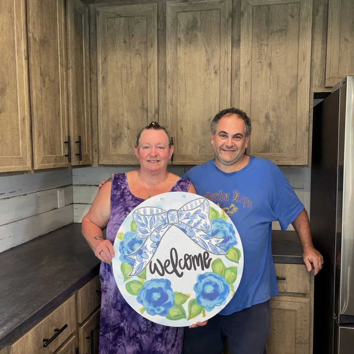 Sheila V. welcome home image