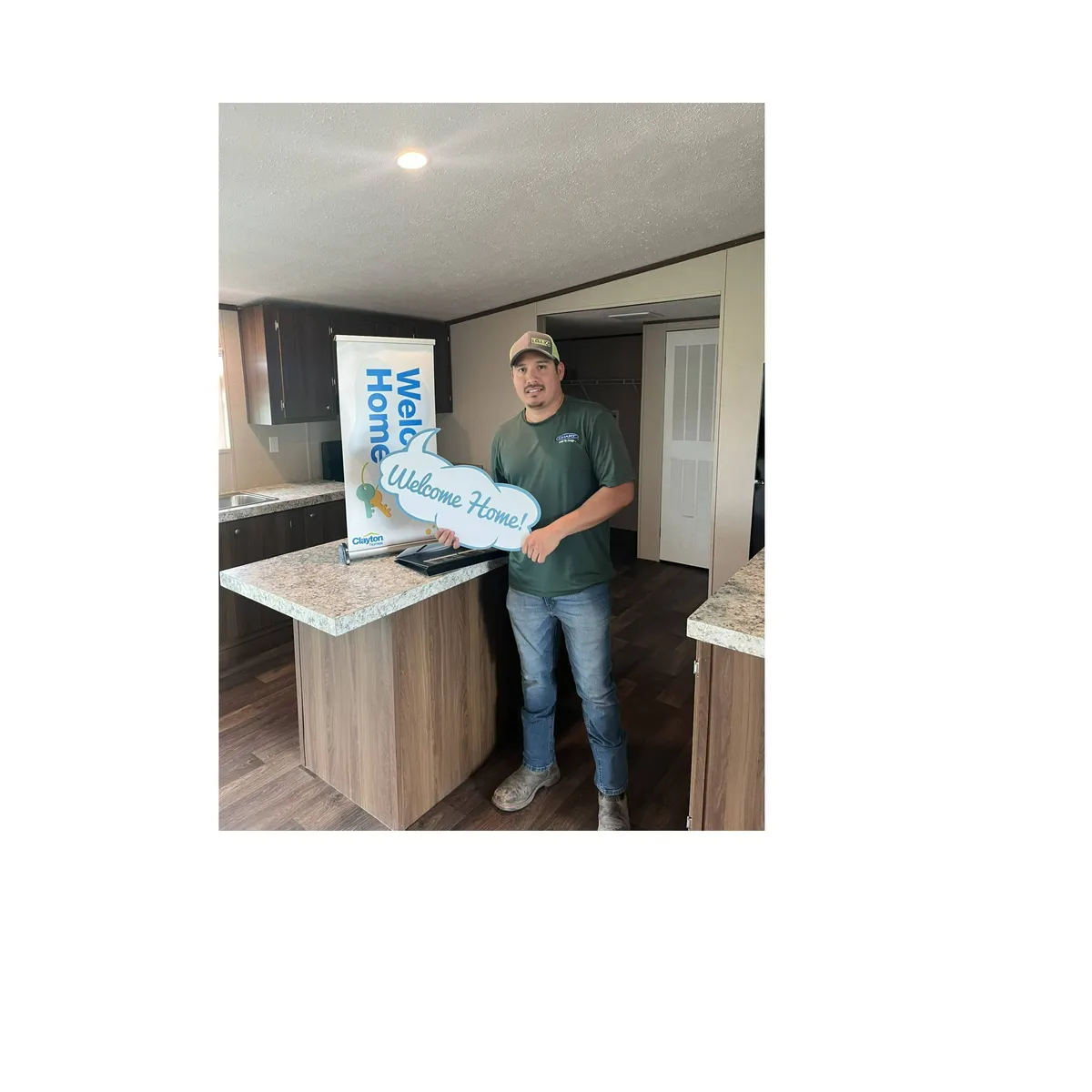 ERICK A. welcome home image