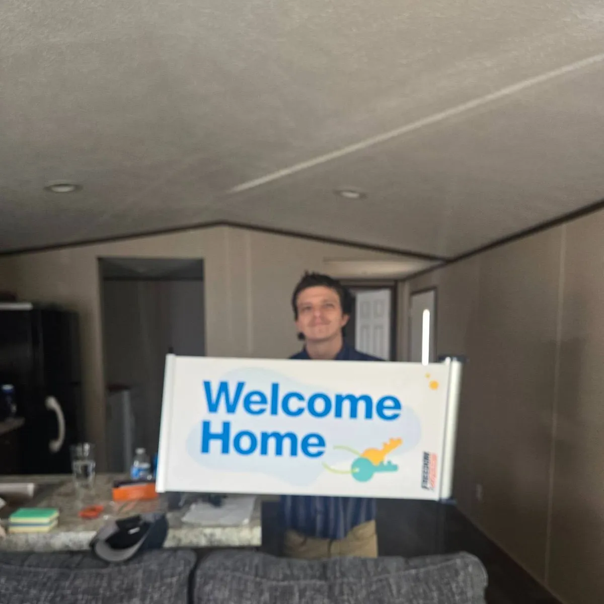 AARON B. welcome home image