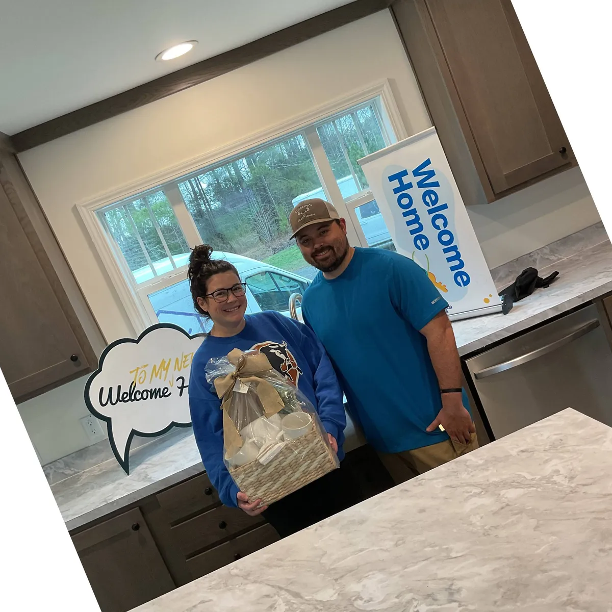 CHARLES G. welcome home image