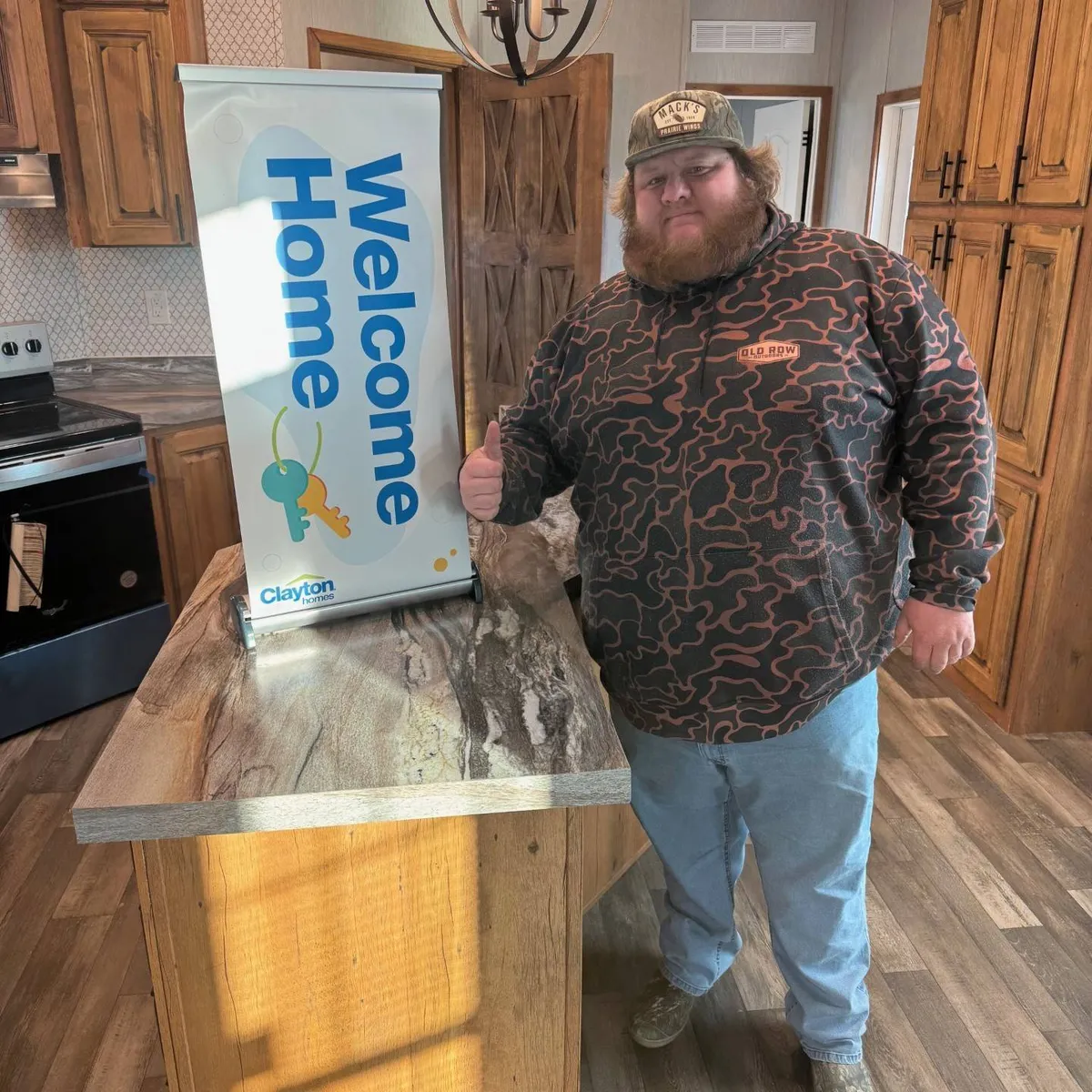 JESSE B. welcome home image