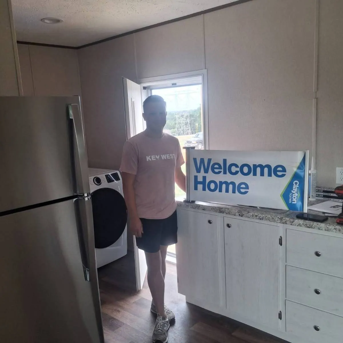 CHAD W. welcome home image