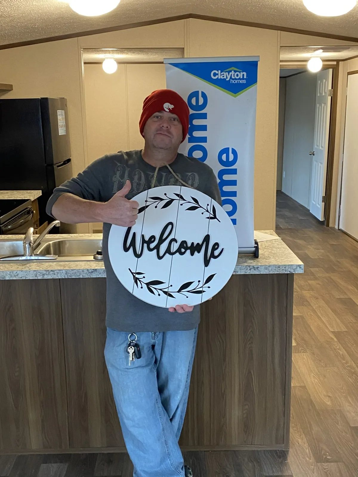 GARY E. welcome home image