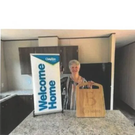 JOAN B. welcome home image