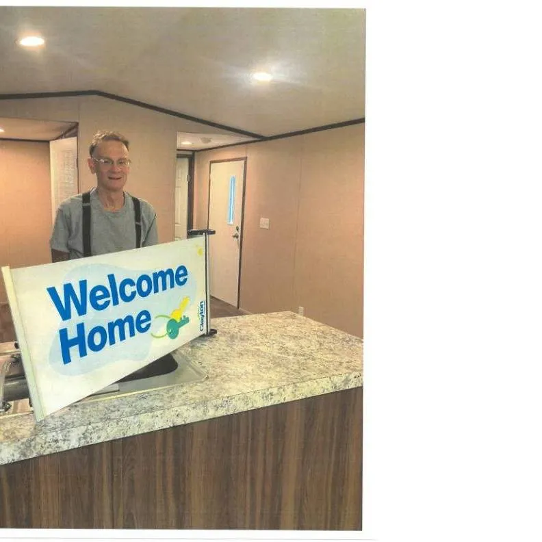 SAMUEL A. welcome home image