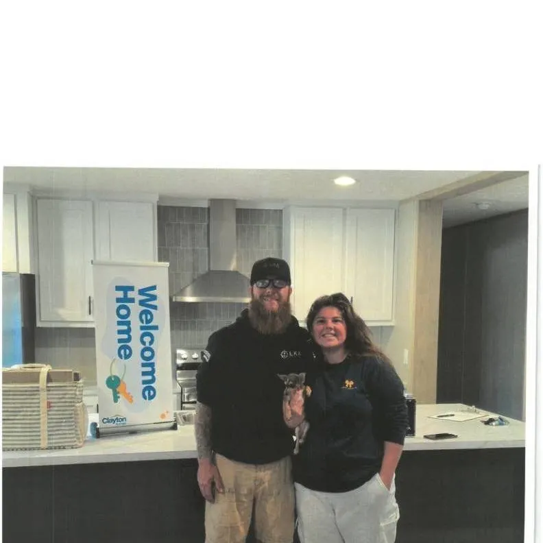 Kayla M. welcome home image