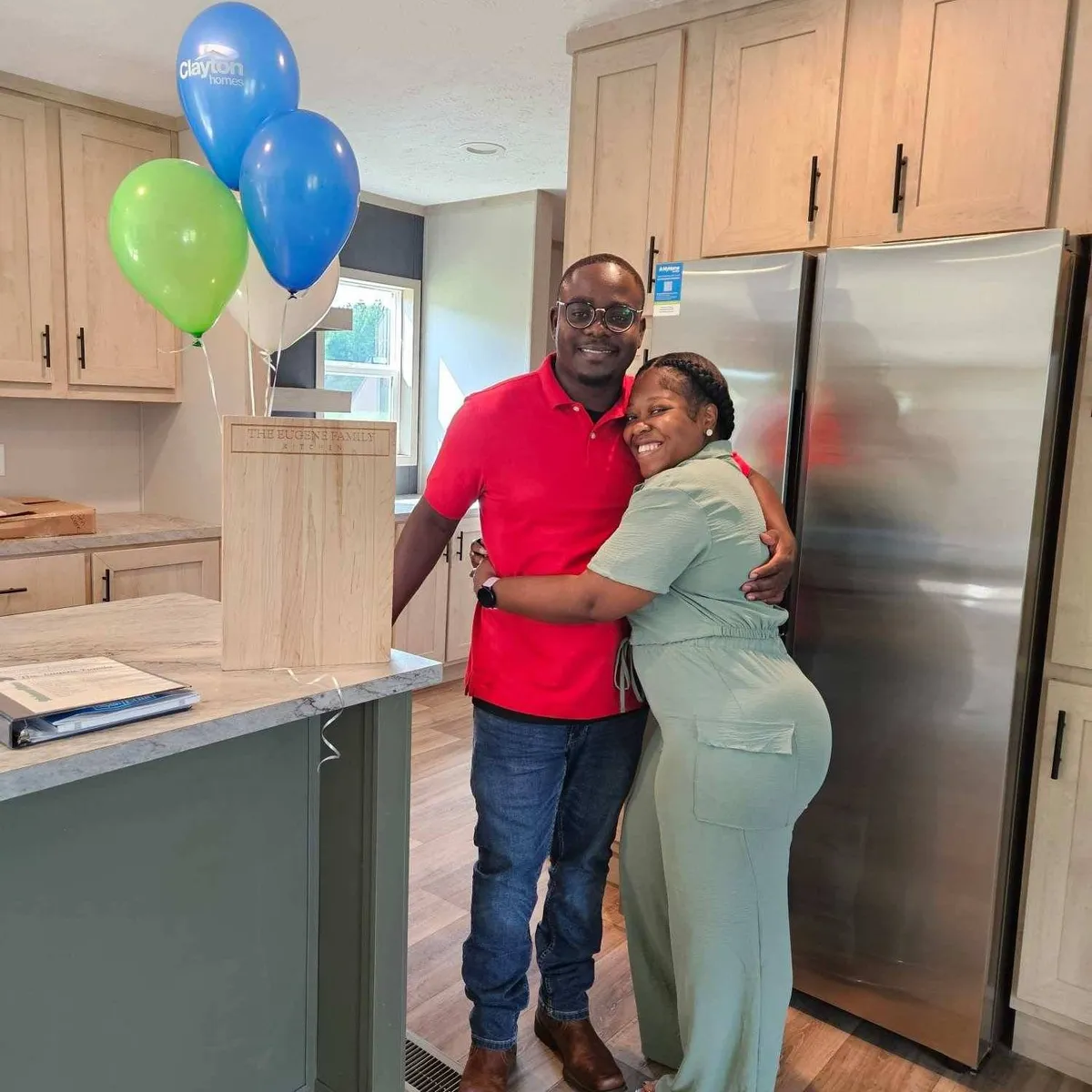 John E. welcome home image