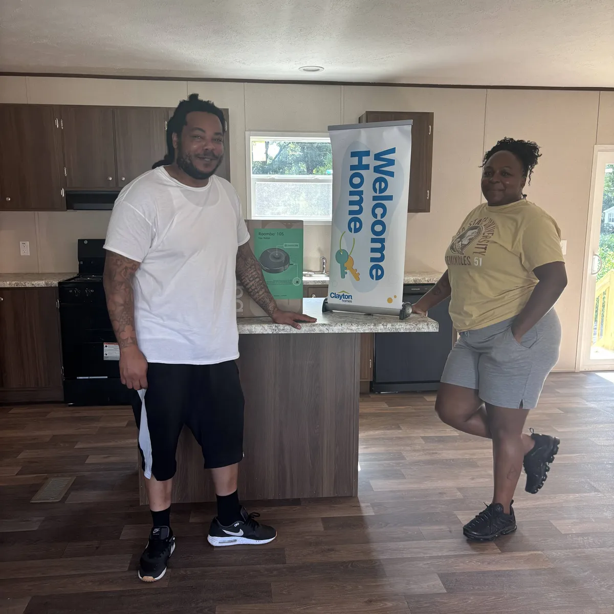 TIMOTHY D. welcome home image