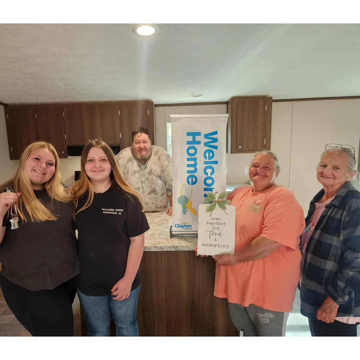 CHRISTOPHER B. welcome home image