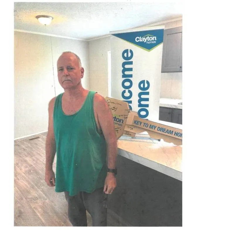 VERNA G. welcome home image
