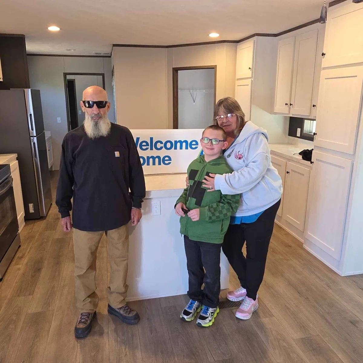 JAMES B. welcome home image