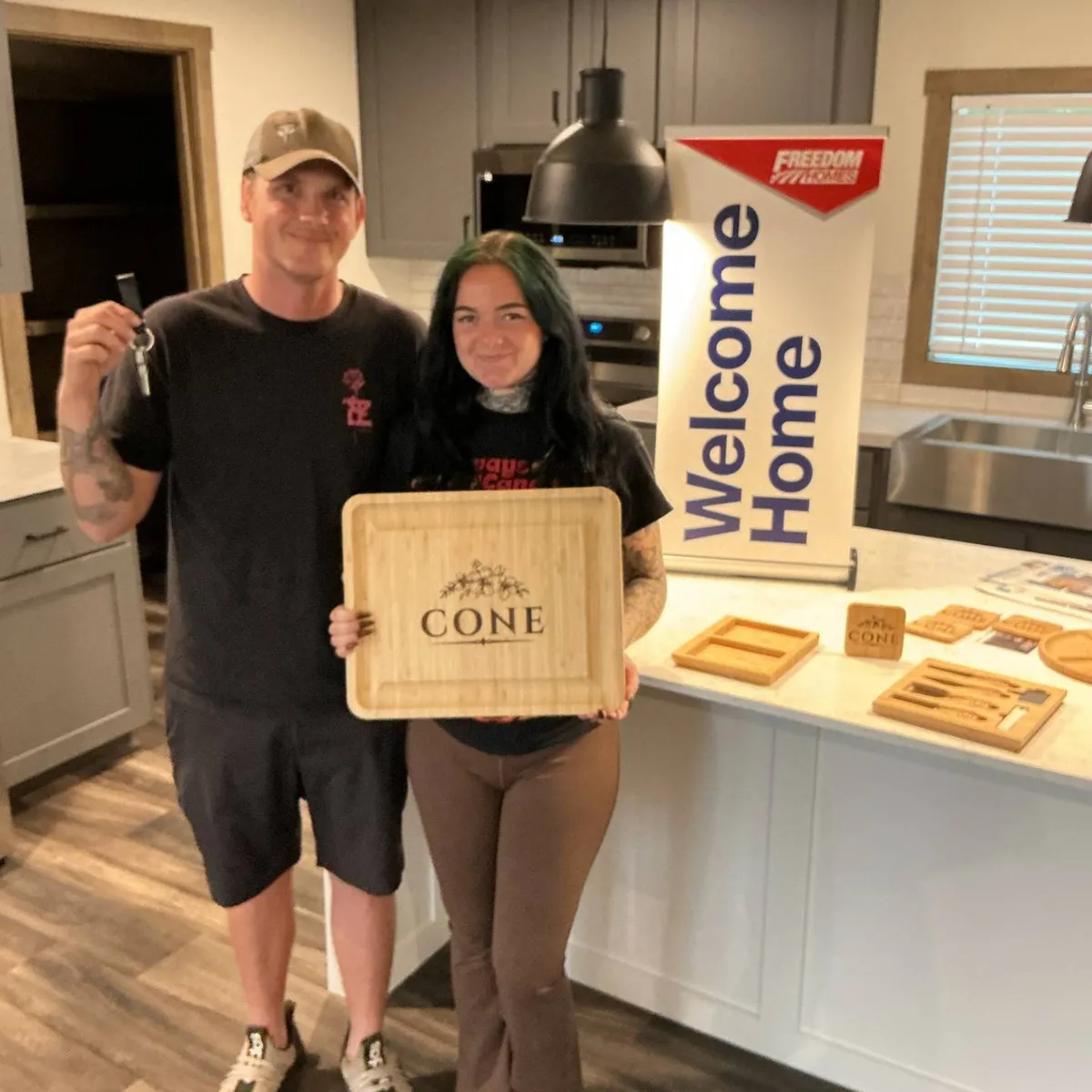 TIMOTHY C. welcome home image