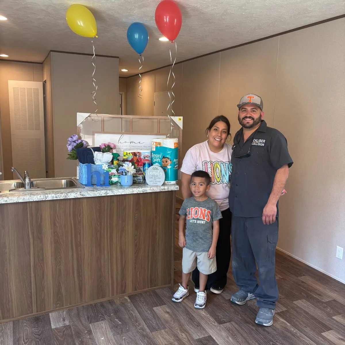 DANIEL T. welcome home image