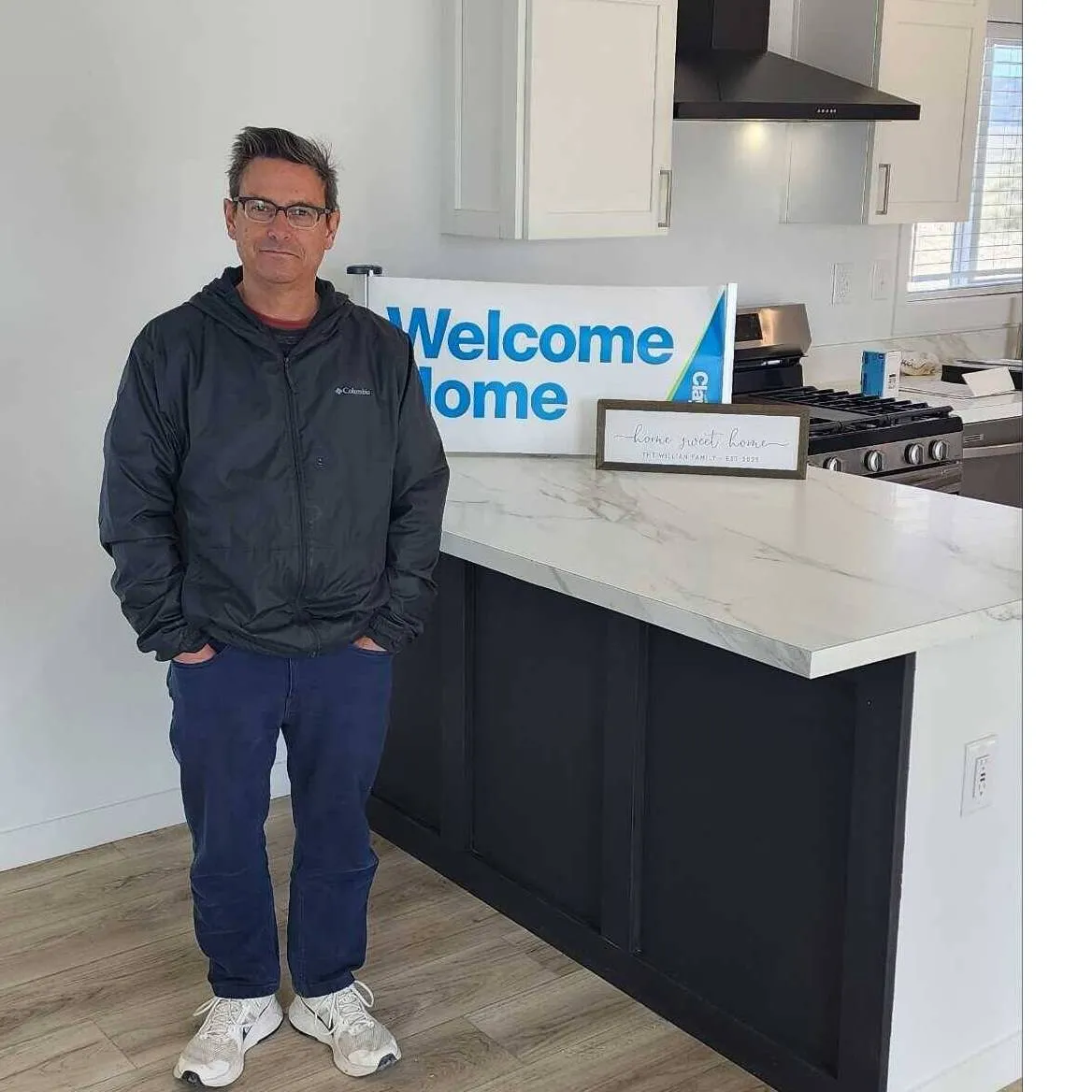 Kenneth W. welcome home image