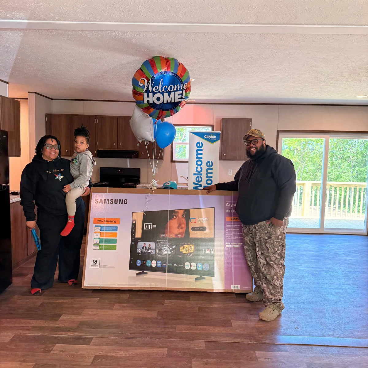 ISAIAH H. welcome home image