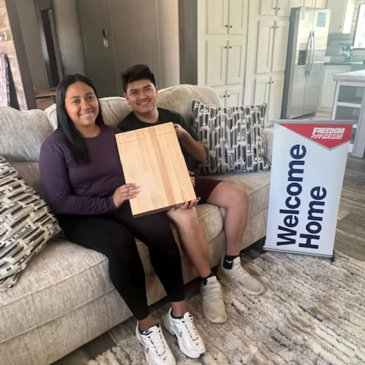 FRANK V. welcome home image