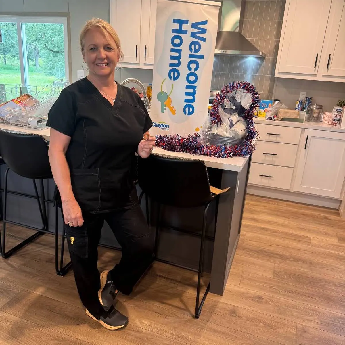 CAROL M. welcome home image